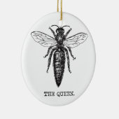 Illustratie koningin bij klassieke tekening keramisch ornament (Rechts)