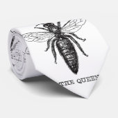 Illustratie koningin bij klassieke tekening stropdas (Opgerold)