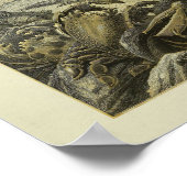 Illustratie  krabben Kleur Kunst Afdrukken Poster (Hoek)