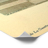  illustratie kunstdeco ~ La Belle Affligee Poster (Hoek)