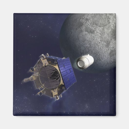 Illustratie kunstenaar magneet (Voorkant)