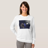 Illustratie kunstenaar t-shirt (Voorkant volledig)