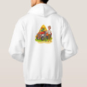 Illustratie Kunstwerk Hoodie (Achterkant)