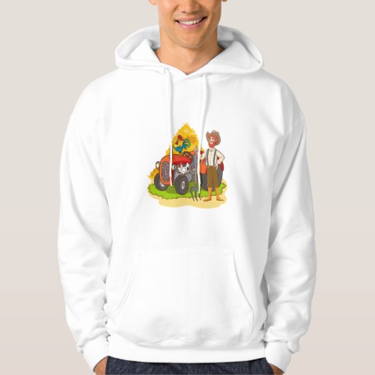 Illustratie Kunstwerk Hoodie (Voorkant)