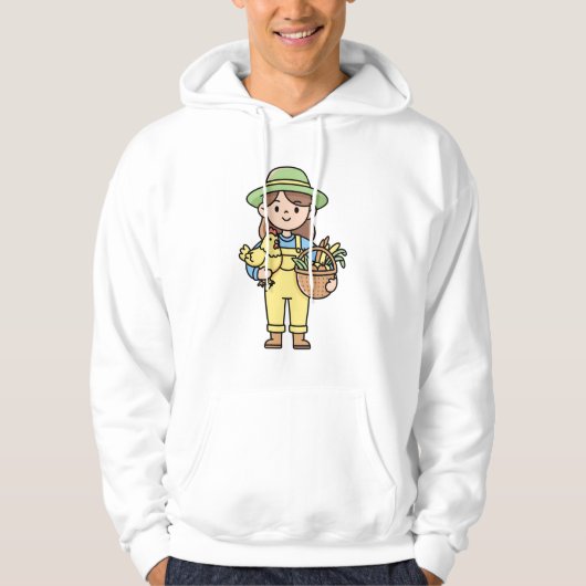Illustratie Kunstwerk Hoodie (Voorkant)