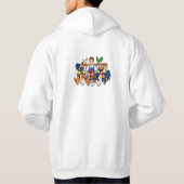 Illustratie Kunstwerk Hoodie (Achterkant)