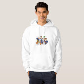 Illustratie Kunstwerk Hoodie (Voorkant volledig)