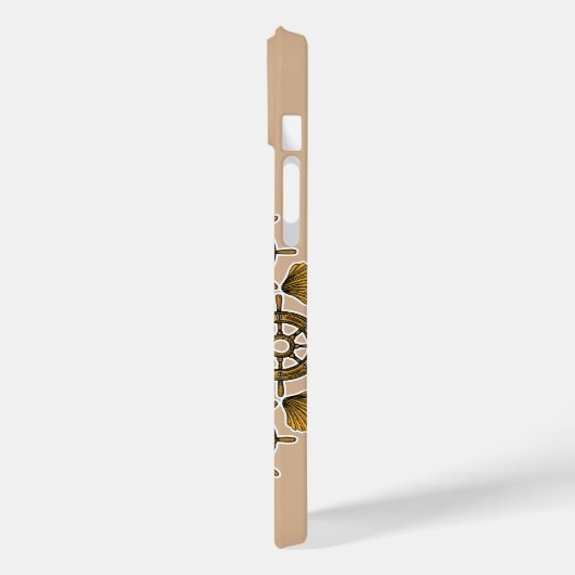 Illustratie kustvuurtoren Case-Mate iPhone case (Achterkant / Links)