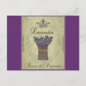 Illustratie lavender nr. 2 briefkaart (Voorkant)