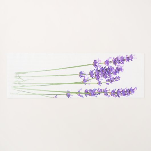 Illustratie lavender yogamat (Achterkant (horizontaal))