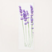 Illustratie lavender yogamat (Voorkant)
