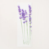 Illustratie lavender yogamat (Achterkant)
