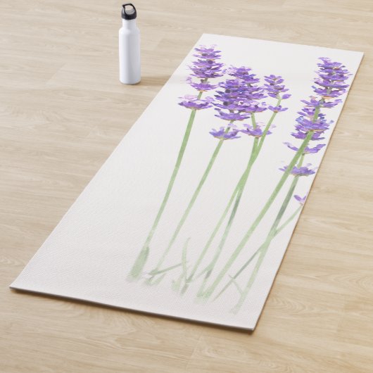Illustratie lavender yogamat (In situ)