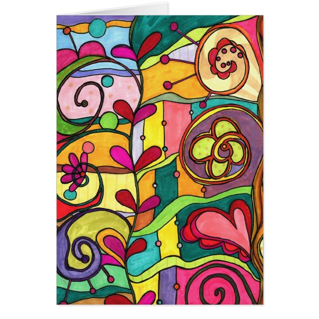 Illustratie "liefde en kleur" van Paisley in Parij (Voorkant)