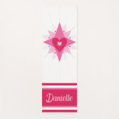 Illustratie liefdeshart Yoga Mat (Voorkant)