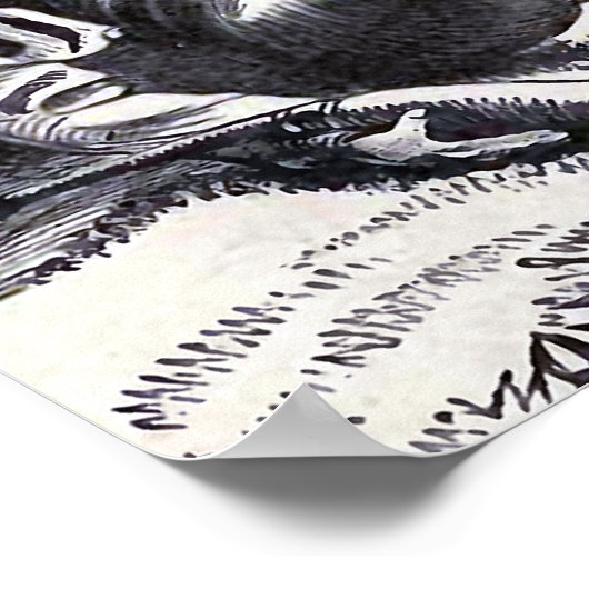  illustratie "Little Boy Blue" Poster (Hoek)