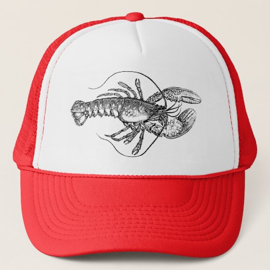  illustratie Lobster Trucker Pet (Voorkant)