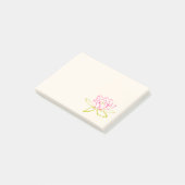 Illustratie Lotus Flower/Water Lily Post-it® Notes (Schuin)