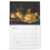  illustratie maaltijden, levensmiddelen en dranken kalender (Jan 2027)