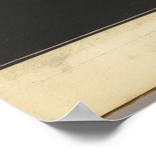 Illustratie  maan poster (Hoek)