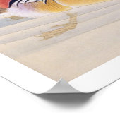  illustratie: Mandarijn eend Poster (Hoek)