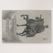 Illustratie Marcus Aurelius beeld (1889) Legpuzzel (Horizontaal)