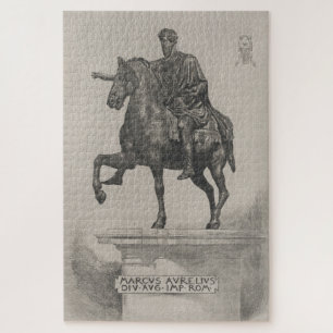 Illustratie Marcus Aurelius beeld (1889) Legpuzzel