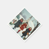 illustratie Mensen die naar de kerk gaan Servet (Hoek)