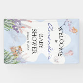 Illustratie Mermaid Welcome Sign Banner (Horizontaal)