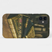 Illustratie met boekenliefhebber Case-Mate iPhone case (Achterkant (horizontaal))