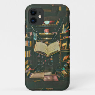 Illustratie met boekenliefhebber Case-Mate iPhone case