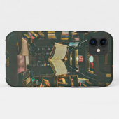 Illustratie met boekenliefhebber Case-Mate iPhone case (Achterkant (horizontaal))