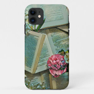 Illustratie met boekenliefhebber Case-Mate iPhone case
