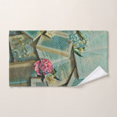 Illustratie met boekenliefhebber handdoek (Handdoek)