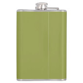 Illustratie met de hand getekend door Cactus Plant Heupfles (Achterkant)