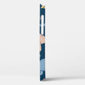  illustratie met dino's verjaardagsfeest. S Case-Mate iPhone Case (Achterkant / Links)