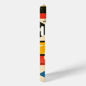 Illustratie met elementen uit alfabetletters Case-Mate iPhone case (Achterkant / Rechts)