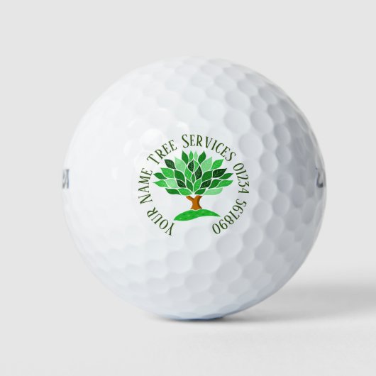Illustratie met groen lederen patroon. golfballen (Voorkant)