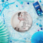 Illustratie met kerstMode Bord (Feest)