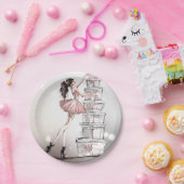 Illustratie met kerstMode Bord (Feest)