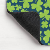 Illustratie met klaverbladeren muismat (Hoek)