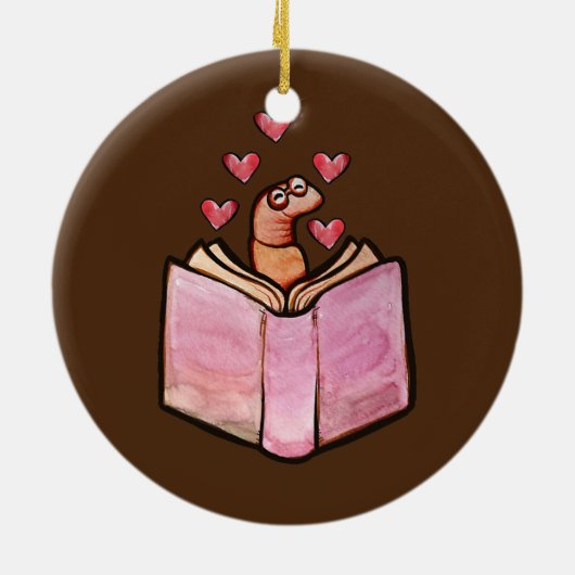 Illustratie met koekjescodelezer keramisch ornament (Achterkant)