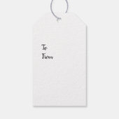 Illustratie met rubberen eend Label voor schildere Cadeaulabel (Achterkant)