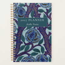 Illustratie met vintage botanisch patroon