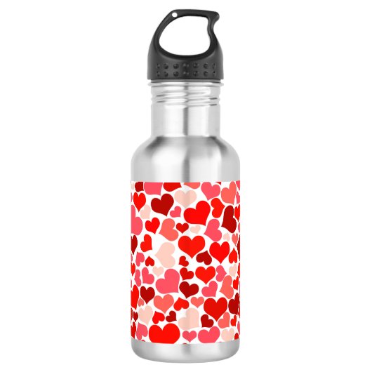Illustratie met weinig hart waterfles (Voorkant)