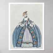 Illustratie Mode Art Deco Poster (Voorkant)