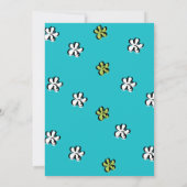 Illustratie Mode lente vlende Kaart (Achterkant)