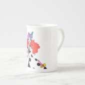 Illustratie Mode NYFW Whimsy Cup Porselein Kop (Voorkant rechts)