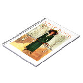 Illustratie Mode Stijl boek Notitieboek (Linkerzijde)