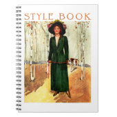 Illustratie Mode Stijl boek Notitieboek (Voorkant)